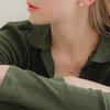 J.Lauren Золотое ожерелье 'Четырехлистный клевер' N01010