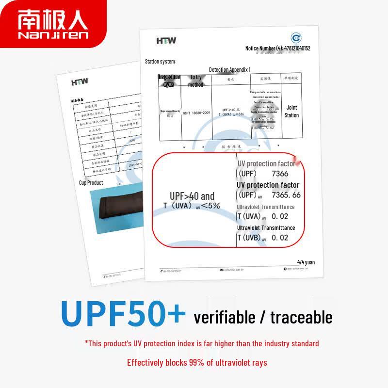Nanjiren UPF50+ Ice Silk UV Protection Arm Sleeves