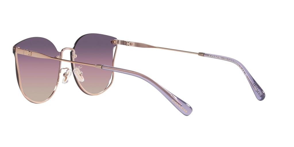 Солнцезащитные очки HC7151D CH573 SHINY ROSE GOLD PURPLE Линза 63 [Coach] Оправа/ПРОЗРАЧНЫЙ