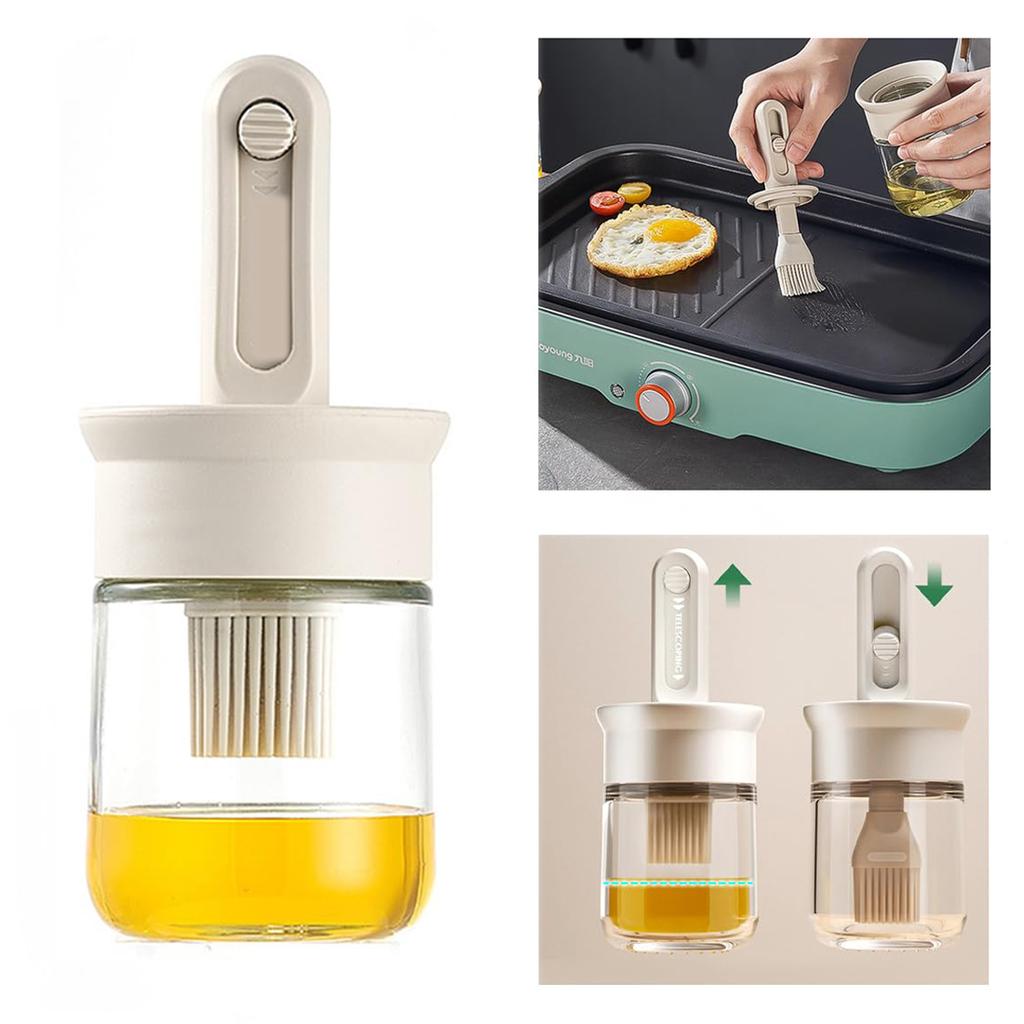 Кисти для кондитерских изделий Бутылка для масла с кистью Жаростойкая масляная щетка для приготовления пищи Кисть для приготовления пищи Выпечка на кухне Барбекю Приготовление мяса на гриле
