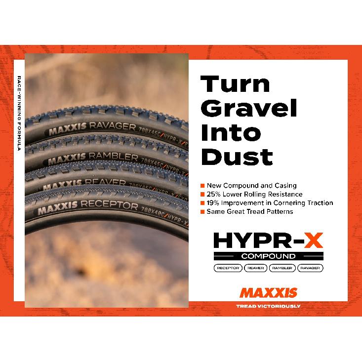 MAXXIS Новые REAVER RAMBLER RECEPTOR ASPEN ST Гравийные покрышки HYPR-X Бескамерные покрышки для гравийного велосипеда 700x40C/45C/55C Внедорожные покрышки для велосипеда