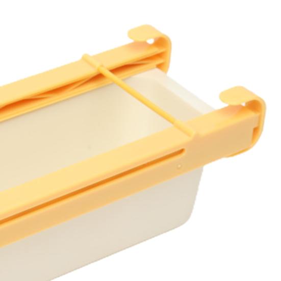 Экономия места, легкий современный гладкий край, держатель полки для холодильника, ящик для хранения, органайзер для ящика холодильника