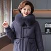 Женский теплый пуховик Xuezhongfei с меховым воротником