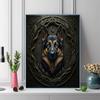 German Shepherd Pattern  3pcs 100% Round Full Drill 5D DIY Diamond Painting Embroidery Cross Stitch Rhinestone Décor