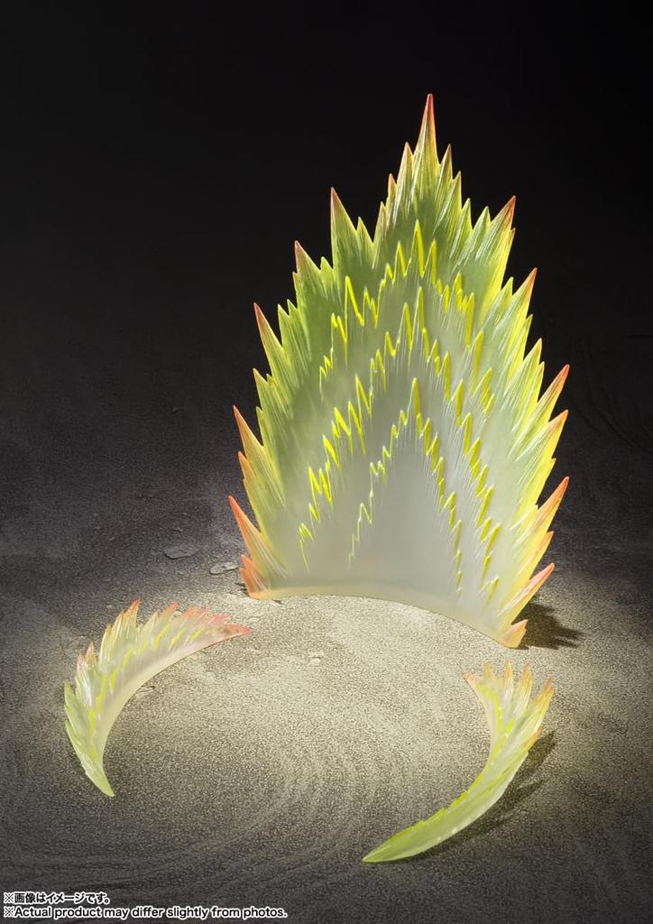 TAMASHII NATIONS Tamashii EFFECT ENERGY AURA Yellow Ver. for S.H.Figuarts Non-Scale ABS & PVC Pre-Painted Complete Figure