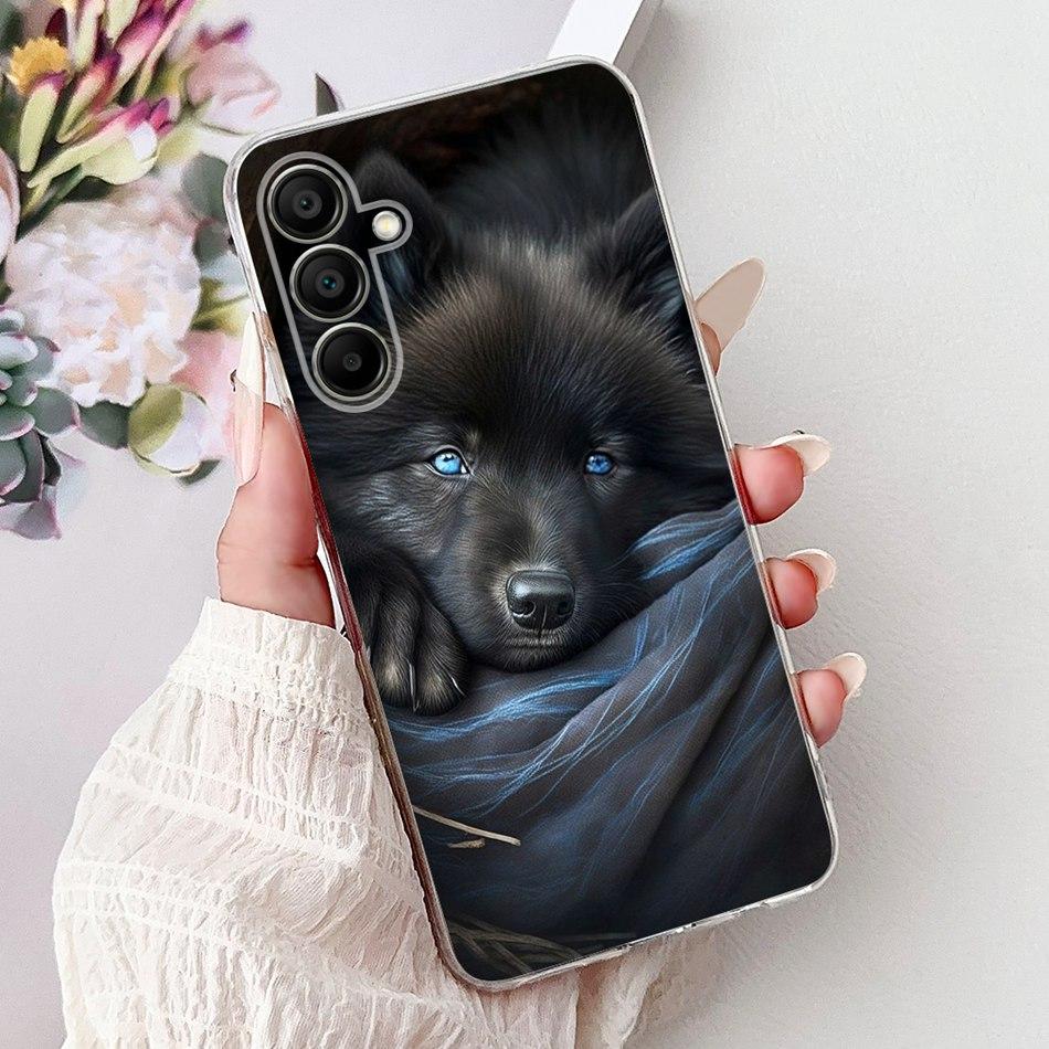 For Samsung Galaxy A16 SM-A165F A166B Cool Dragon Tiger Painting Phone Case For Samsung A16 5G 4G Soft Silicone TPU Cases