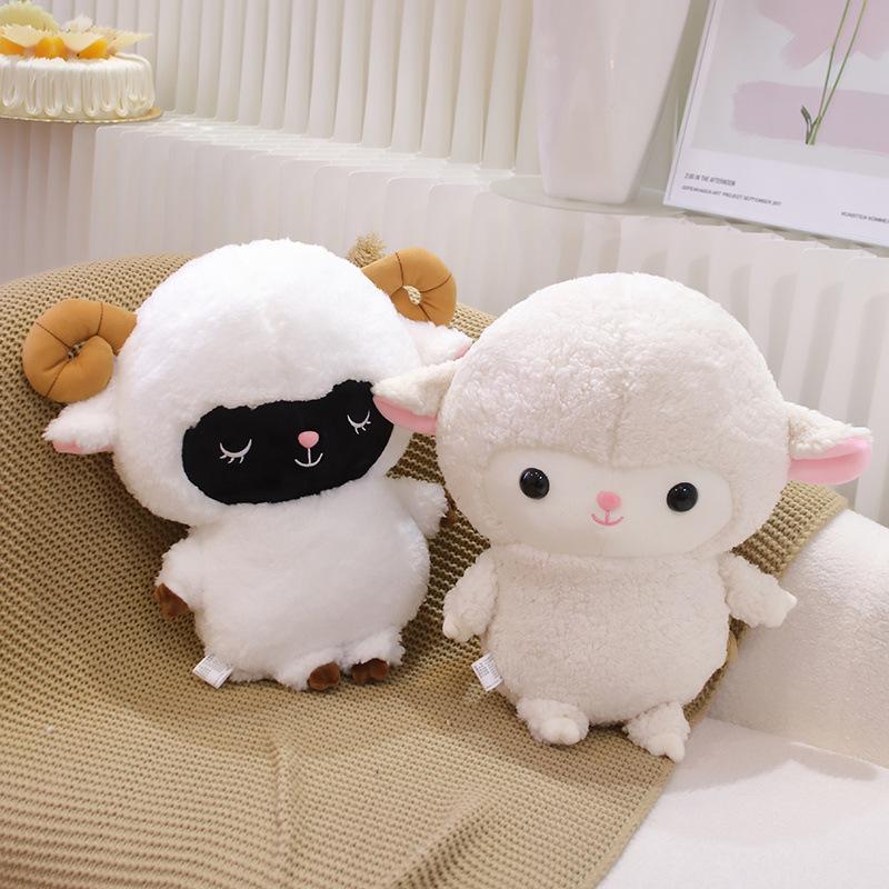 Кукла Маленький Барашек Милая Плюшевая Игрушка Кукла для Сна Подушка Супер Мягкая Подарок на День Рождения Кукла
