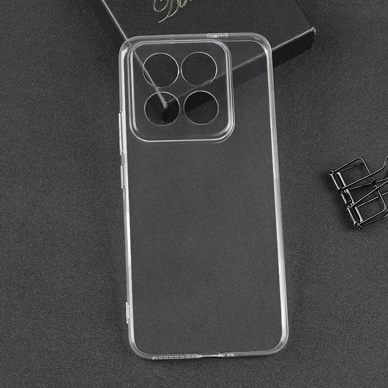 Ультратонкий прозрачный чехол из ТПУ Mi 15S Pro подходит для Mi civi 5pro, высокопрозрачный мягкий чехол Turbo4p