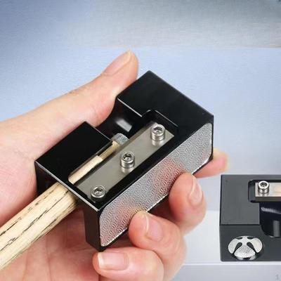 Инструмент для ремонта наконечника кия для пула, многофункциональный бильярдный шлифовальный станок, улучшение