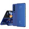 Чехол-книжка с зеркалом для Samsung Galaxy Z Fold 5 4 3 2, защитный чехол Smart View, подставка, чехол-книжка