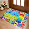 Alphabet Living Room Nonslip Area Rug Soft Carpet For Bedroom Game Playroom Sofa Office Home Decor Doormat Christmas Gift C9301397