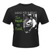 Футболка унисекс для взрослых Dead Kennedys Too Drunk To Fuck