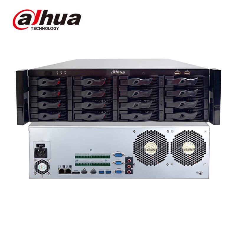 Dahua Super MAX 64-канальный 16-дисковый NVR, китайская вилка (адаптер в комплекте)