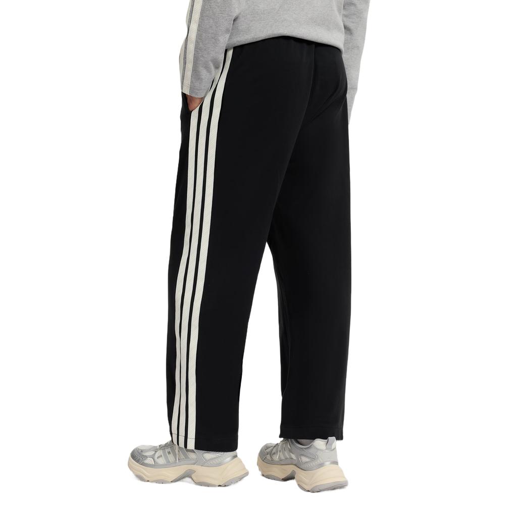 adidas Спортивные штаны с регулируемым шнурком, три полоски, флисовые, мужские, низ, KR2543