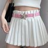 Waist Belt Adjustable Waistband Pentagram Star Belt Star Buckle Belt PU Leather Belt Waist Belt