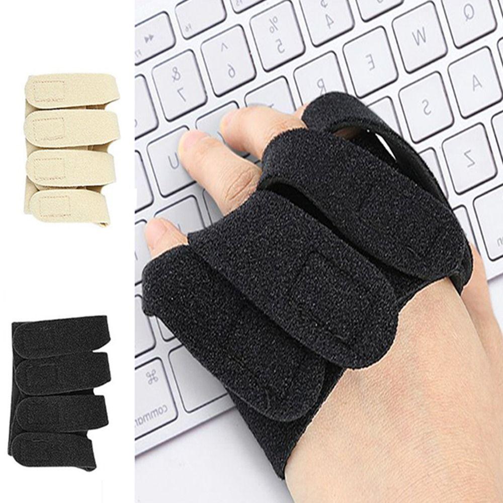 2pcs Adjustable Finger Support Compression Finger Splints Protector Finger Brace Tendinitis