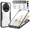 Противоударный чехол с полной защитой корпуса для Realme 14 Pro 5G Pro+ Plus Защитная крышка Прозрачный Fundas Coque Capa