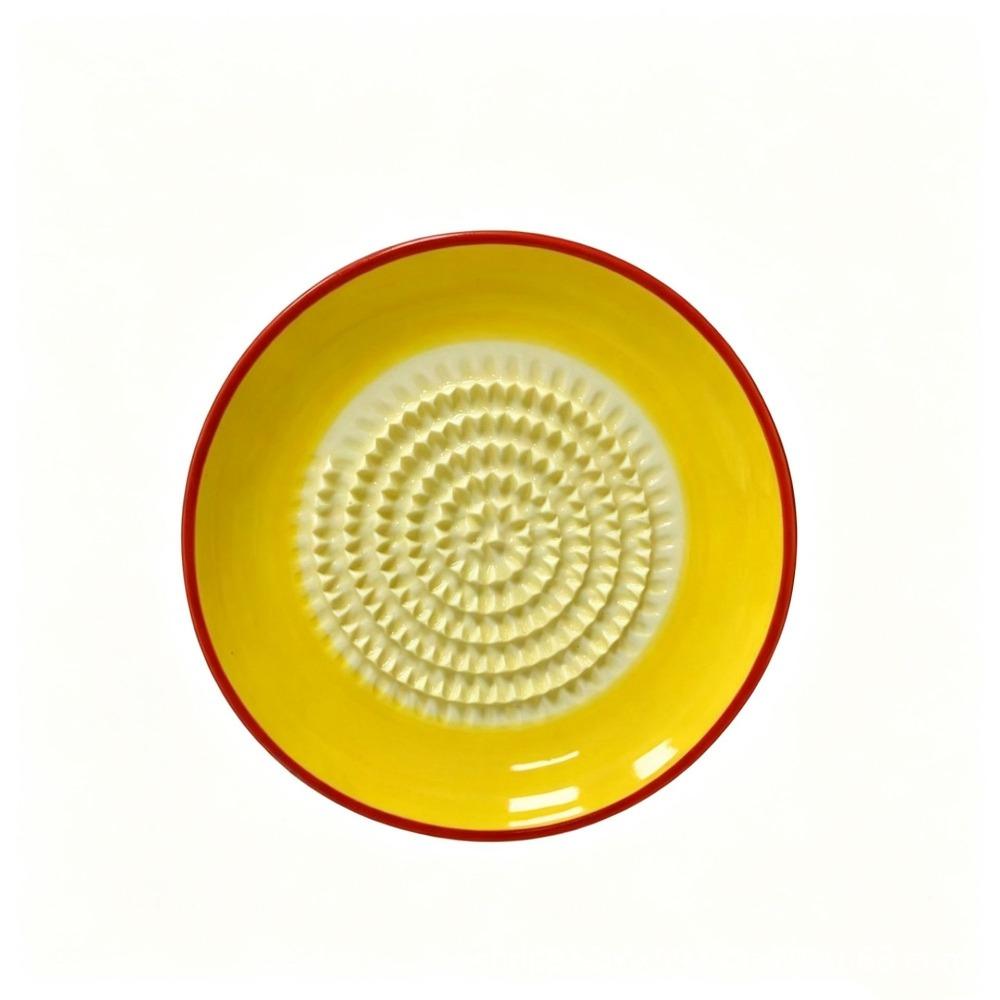 Non-Slip Ceramic Ginger Grater Easy Clean Fruit Grinding Tool Manual Garlic Masher  Tomato Grating