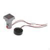 1pc 22mm 0-100A Amp Ammeter Meter Mini Square LED