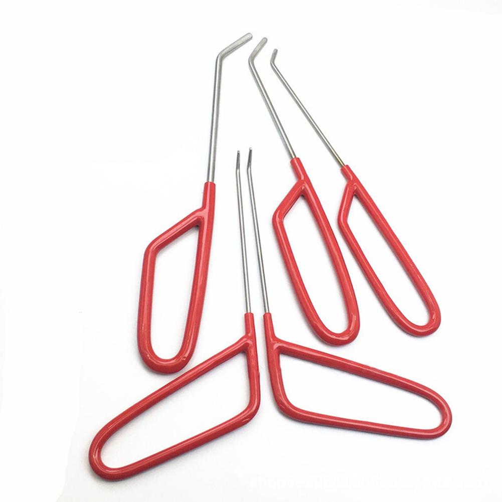 5 шт. новый двухслойный лом для ремонта вмятин плоский лом крюк для ремонта кузова автомобиля удаление вмятин автомобильные крючки стержни