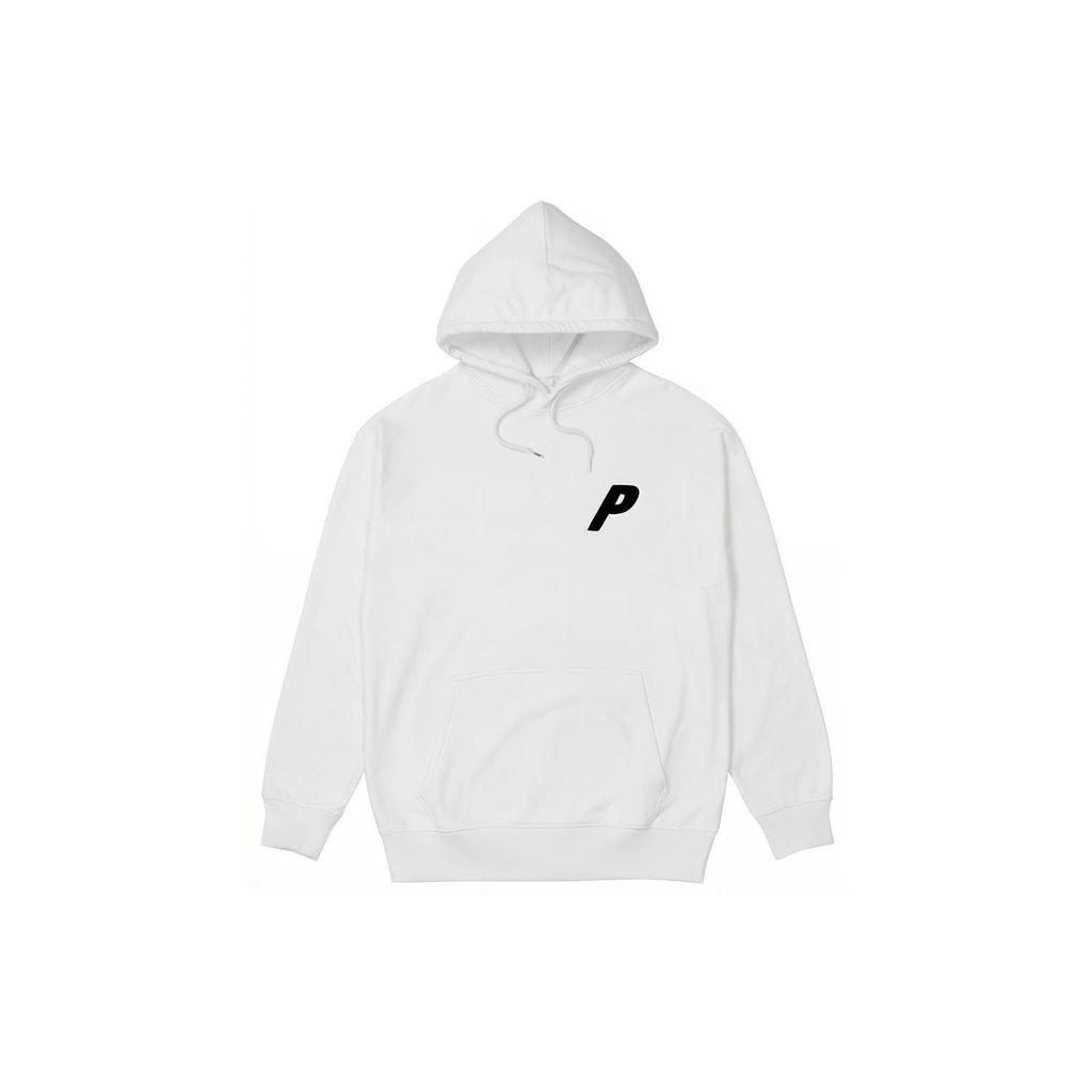 Palace Толстовка из три-шенилла с треугольным логотипом на спине, мужской топ, белый PAL-FW21-457