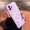 Чехол для Vivo Y39 5G Милый с подушками безопасности по углам Пастельный Матовый Магнитный Полуударопрочный Чехол для Телефона