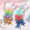 40pcs Random Color Lovely Big Bow Hair Clips for Kids Girls Handmade Hairpins Barrettes Headwear Hair Accessories