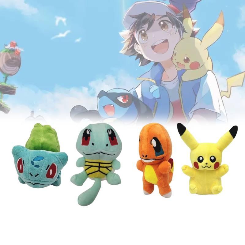 Игрушка Покемон Плюшевое Животное Сквиртл Чармандер Мягкая Игрушка Подарок Для Украшения Фанатам