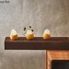 Long Wooden Pallet Dim Sum Dish Dessert Plate Sushi Plate Sashimi Plate Snack Bowl Fruit Tray Pastry Plates Bread Cake Stand