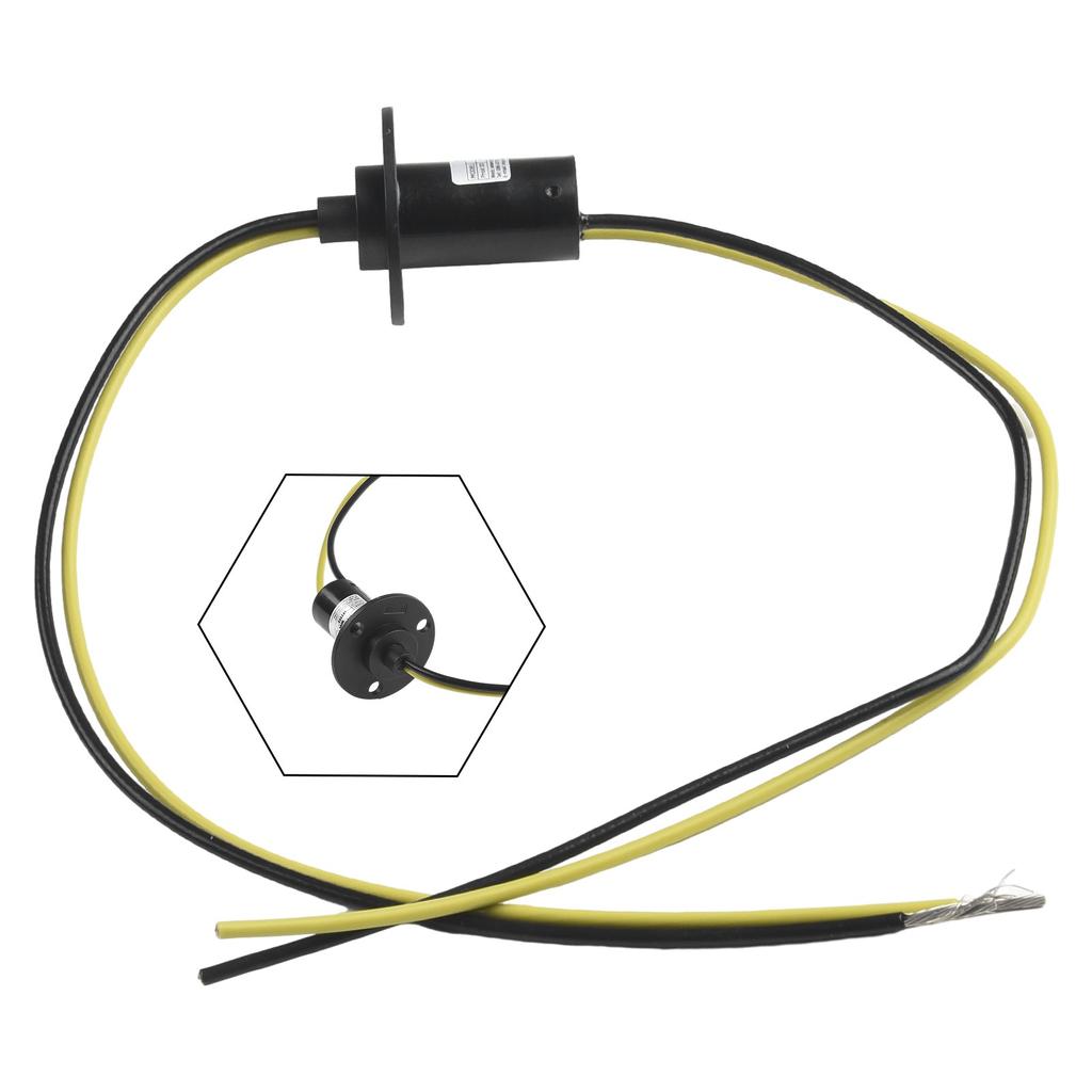 2-проводное 30A электрическое контактное кольцо, токосъемное кольцо, контактное кольцо для ветрогенератора