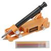 Multifunction Scribing Tool Construction Pencil Aluminum Alloy DIY Woodworking Marking Gauge Yellow
