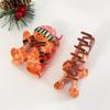 1 шт. Милый снеговик Санта Клаус зажим-акула Рождественский пряничный человечек заколка-краб мультяшные заколки для волос аксессуары для волос для женщин