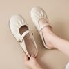 Augustine Bag Head Half Slippers Women's Outer Wear 2025 New Summer Fashion Skirt Flat Mary Jane Single Shoes