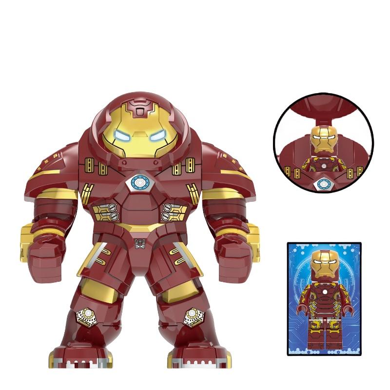 Набор экшн-фигурок супергероев Pg Коллекция для взрослых Включает Железного Человека Халка Тора Капитана Америку Грута АБС-пластик Высота 8 см