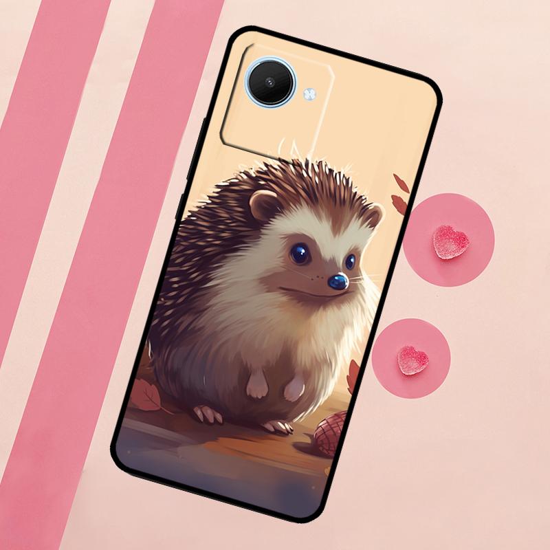Милый Ёжик Для Realme 15 10 11 12 13 14 Pro Plus C65 C67 C75 C63 C61 C55 C51 C53 C35 GT6 GT7 Pro Чехол