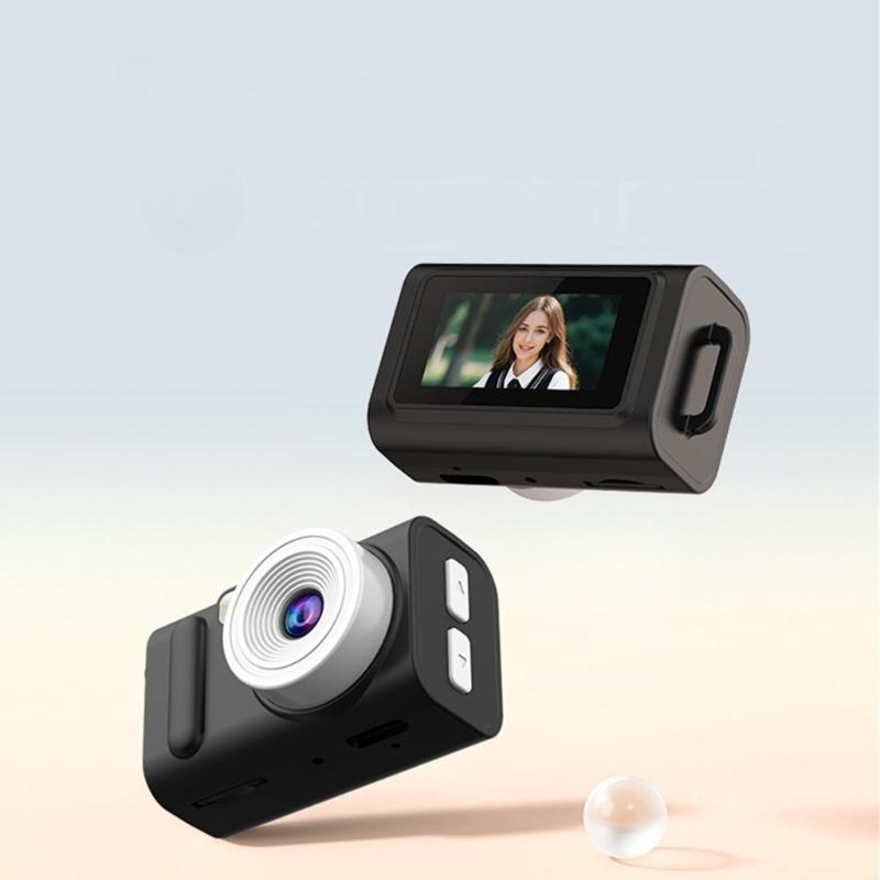 Mini Keychain Camera 1080P Mini Thumb Sized Camera Keychain Video Camera Camcorder for Students Kids Travel Outdoor