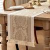 Home Decor Nordic Style Table Runner with Tassel Waterproof Table Cloth Polyester Washable Table Cover Festival