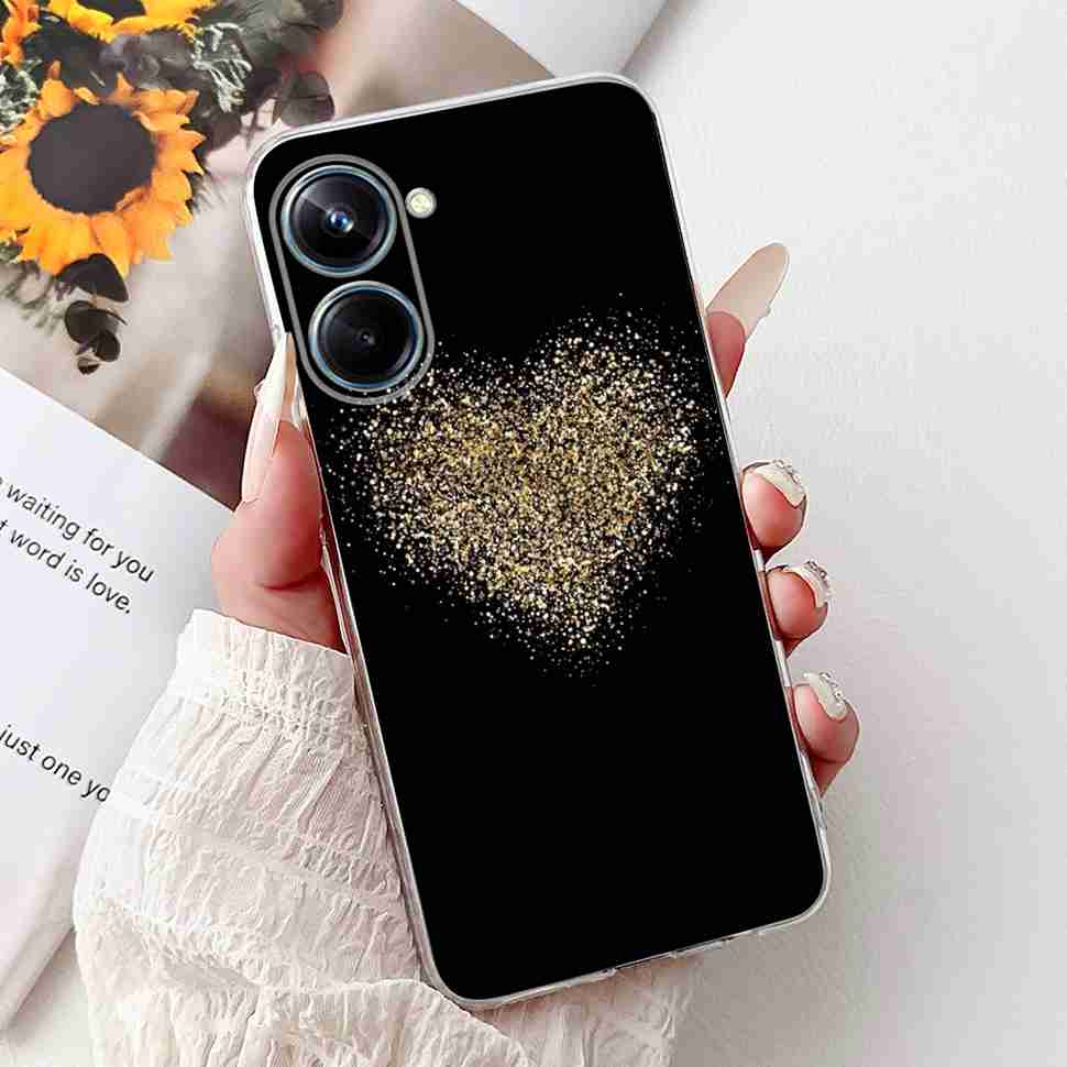 For Realme 10 Pro 5G 6.72" Case New Popular Flower Pattern Soft Silicone TPU Cover For Oppo Realme 10Pro 5G RMX3663 Bumper Shell