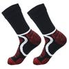 Unisex Mid Calf Ski Socks, Nylon Breathable Sweat Absorbent Winter Sports Socks for Men Women, 168N Terry Knit Thermal Socks