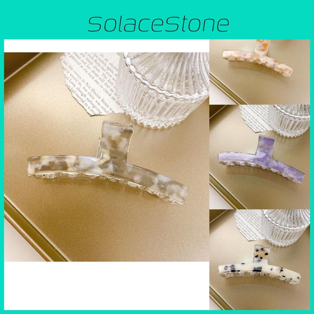 Элегантная корейская заколка-краб для волос из ацетата свежих цветов, идеально подходит для стильных причесок