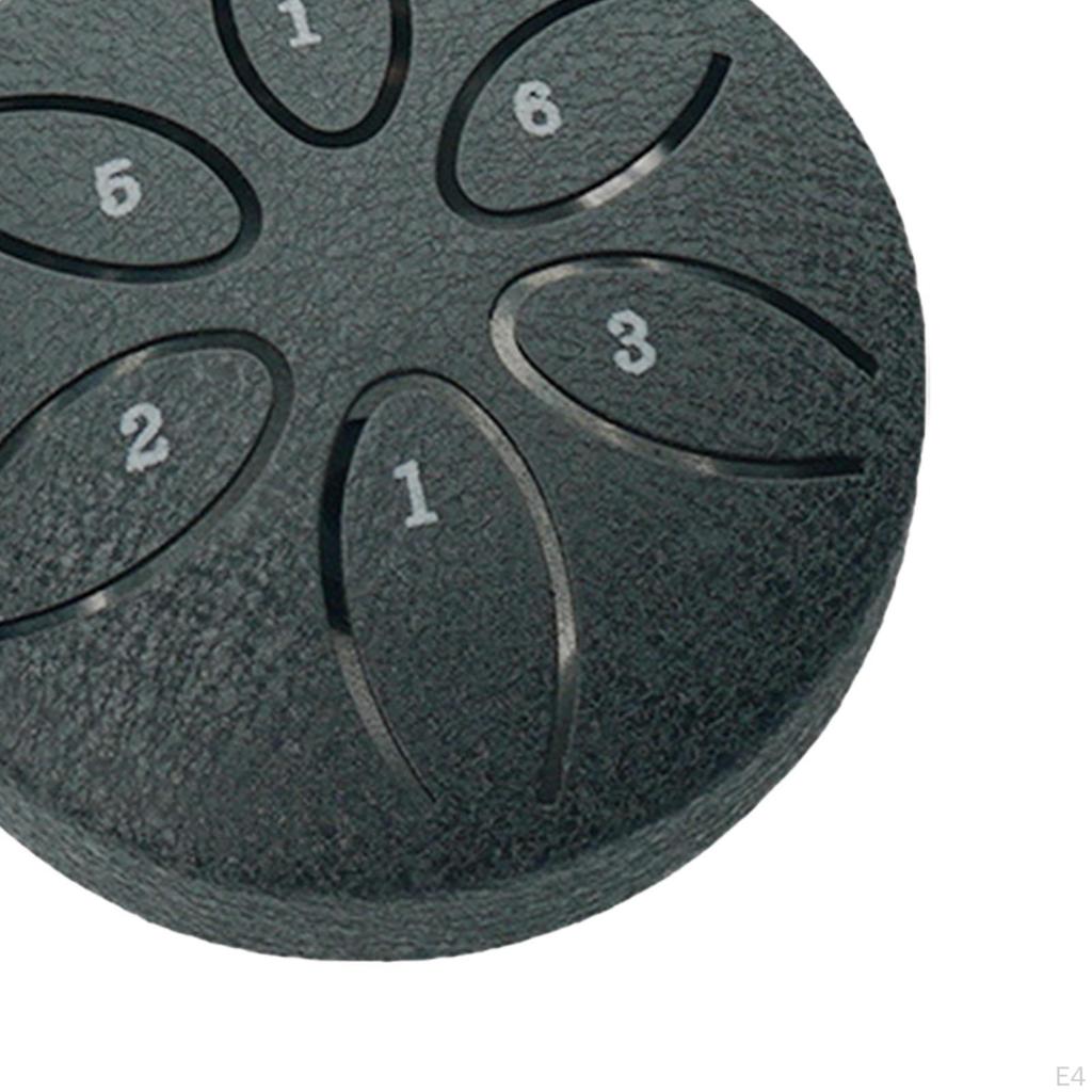 Стальной барабан 3 дюйма 6 нот эфирный ударный инструмент для концертного музыкального образования