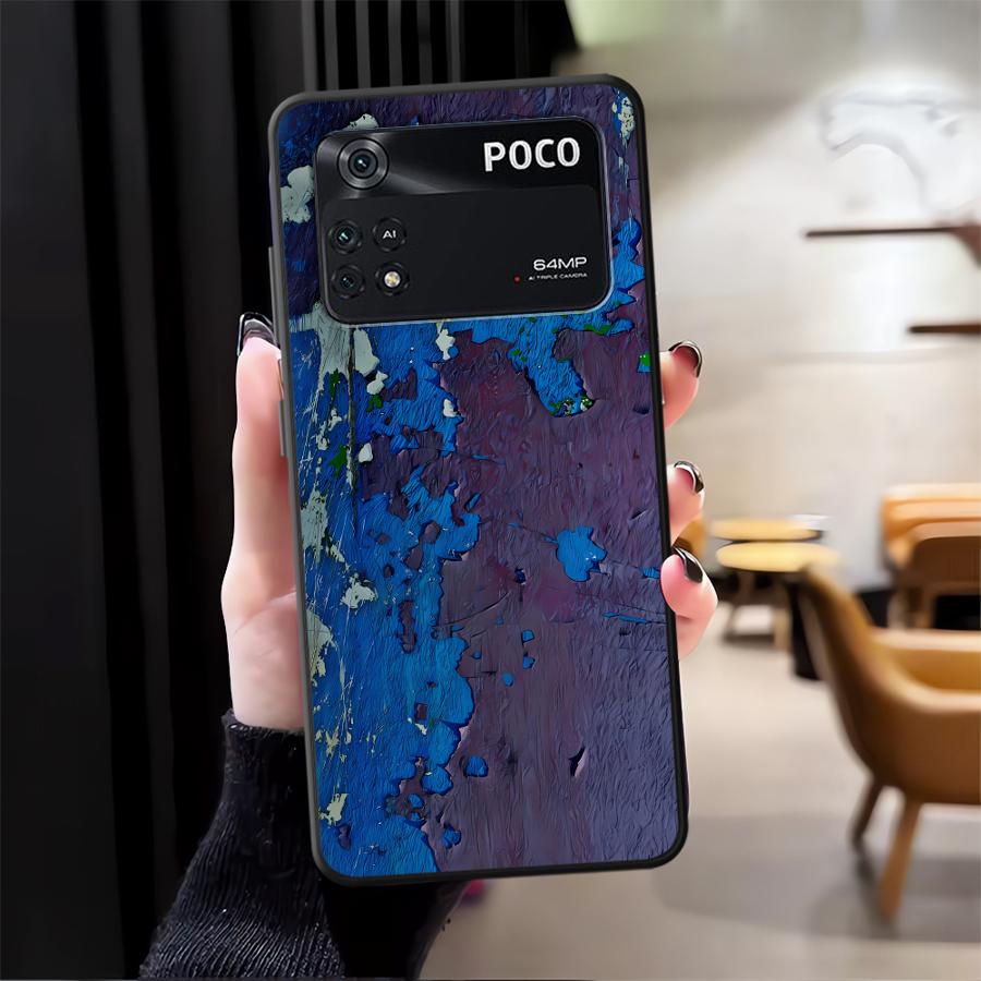 Чехол с ржавыми пятнами для Xiaomi Poco C51 F3 F4 F5 M5 X3 X4 X5 C65 C50 M3 M4 Pro Funda Чехол для телефона