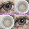Eyeshare New Color Contact Lenses Blue Annual Disposable Soft Lenses Fashion Green Contact Lenses Natural Brown Color Cosmetic Contact Lenses 1 Pair