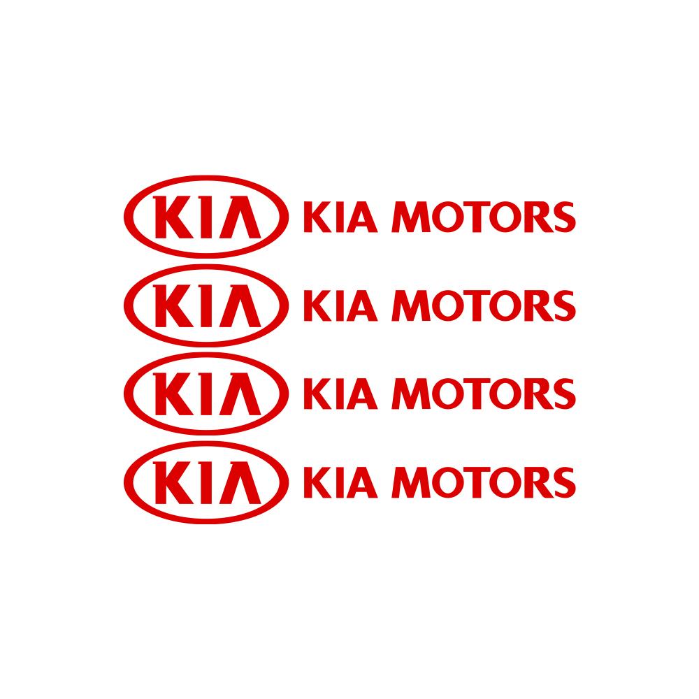AANP1 4PCS Car Styling Door Handle Decorative Sticker Refit Decal For Kia Sportage Rio Sorento Soul Ceed Forte Cadenza Cerato K1 K2 K3