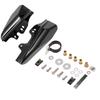 Motorcycle Black Mid-Frame Air Deflector For Harley Touring Street Electra Glide Road King FLHR FLHX FLTR FLHT FLHRS 2001-2008