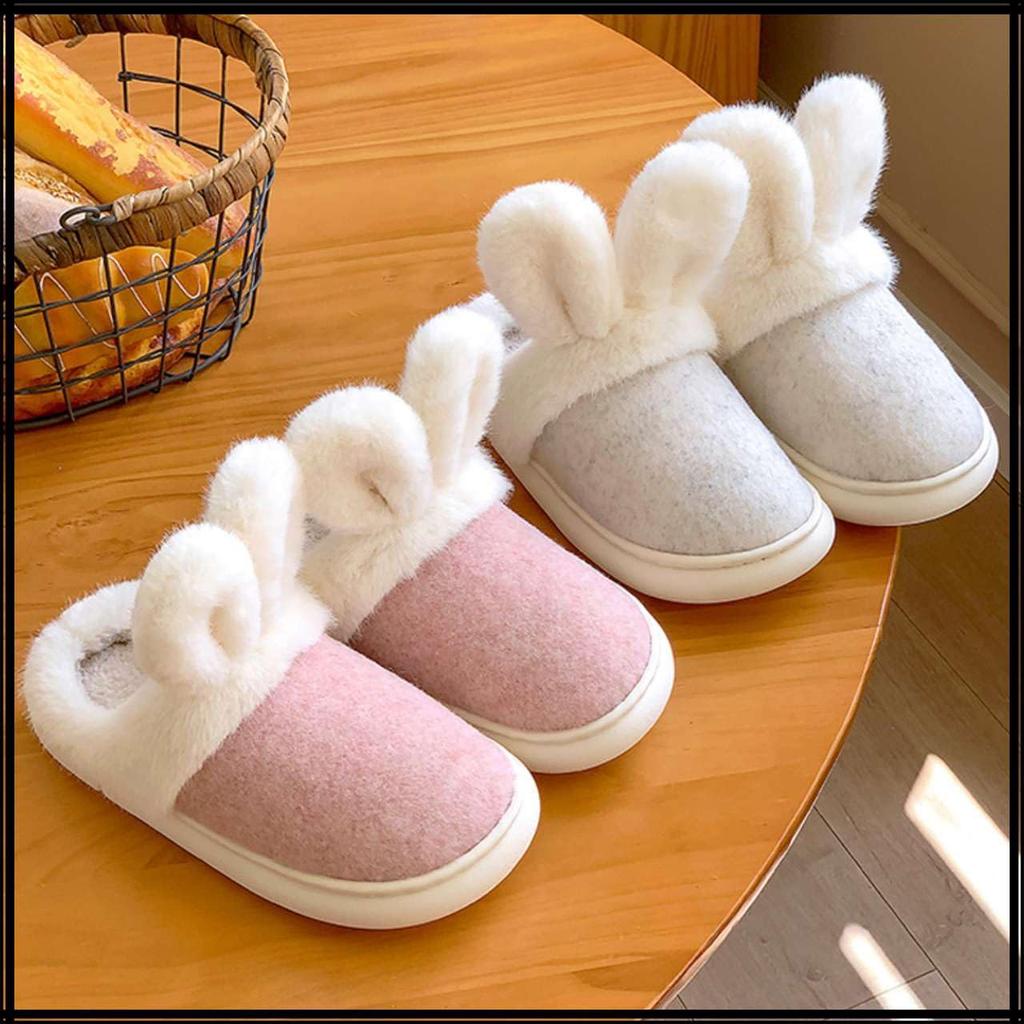 White Fang Fluffy Cotton One Size Fits RS021 Slippers, All, Comfortable, Cute, Women's, (Pink)