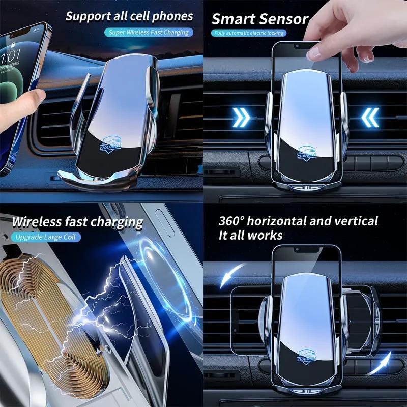 for Lexus NX -2024 (14in) Car Phone Holder Screen Fixed Navigation Bracket Base Wireless Charging