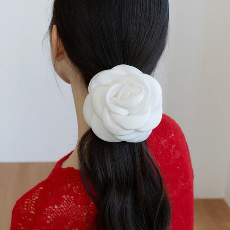 ФАНТАСТИЧЕСКАЯ ПЛАНЕТА большой камелиевый корсаж (WHITE)