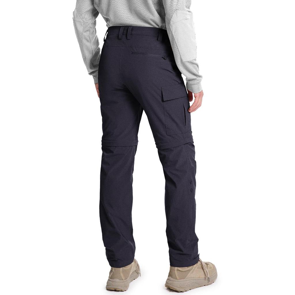 Мужские походные брюки с откидной быстросохнущей водонепроницаемой легкой молнией, для активного отдыха, 5 глубоких карманов