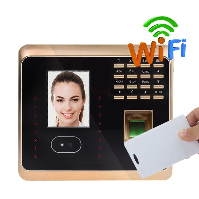 Linx WIFI UF100plus Biometric Fingerprint Face Recognition Time Attendance Machine System With Keyboard Facial Time Clock